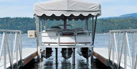 Hydraulic Pontoon Lift